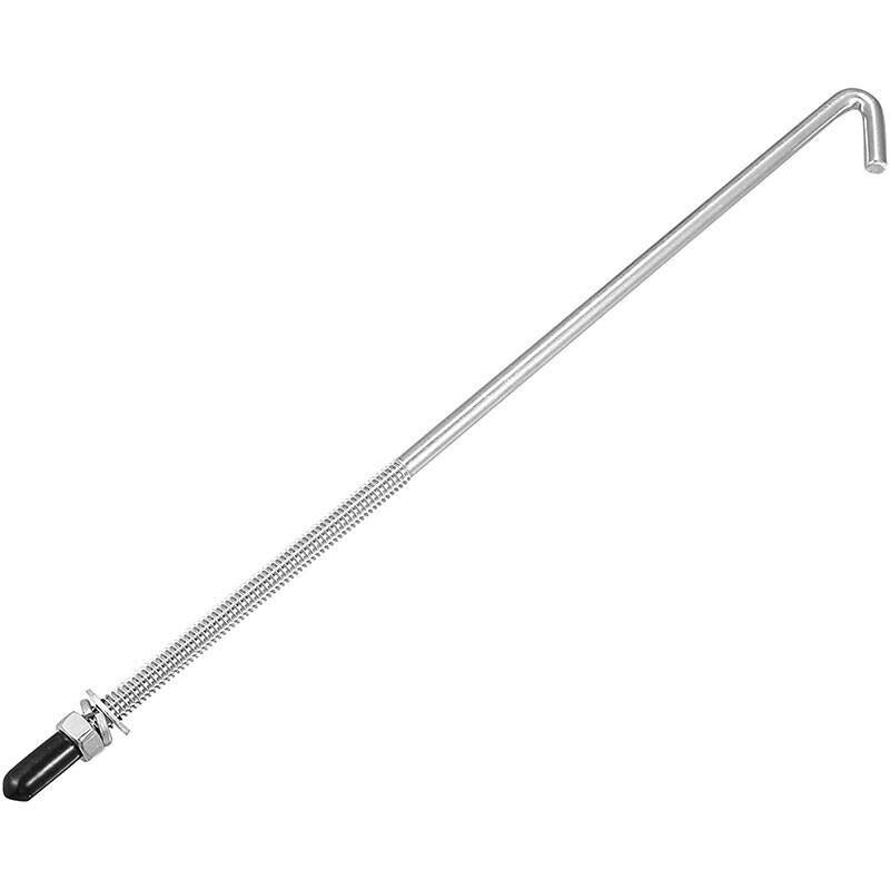 Billet Aluminum Battery Tie Down Bracket Bar 220-190MM With 10 inch J bolts