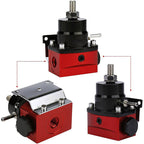 Universal Fuel Pressure Regulator Kit 100psi Gage AN6 ORB Fitting Connectors