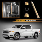 Door Hinge Pins & Pin Bushing Kit Replacement For Ford F150 F250 F350 Bronco