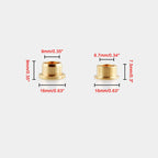 Door Hinge Pins & Pin Bushing Kit Replacement For Ford F150 F250 F350 Bronco