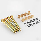 Door Hinge Pins & Pin Bushing Kit Replacement For Ford F150 F250 F350 Bronco