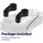 Aluminum Rear Window Latch Hinge Pivots For 1995-2004 Toyo-ta Tacoma 2000-2006 T