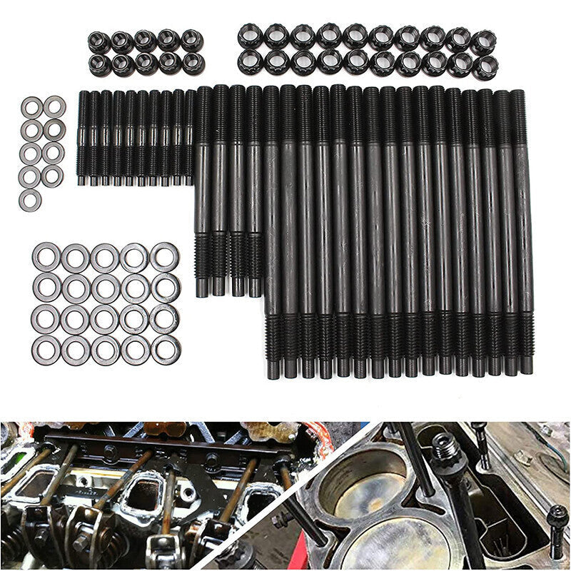 Cylinder Head Stud Kit For 1997-2003 Chevy LS1 LQ9 LS6 4.8L 5.3L 6.0L Engines
