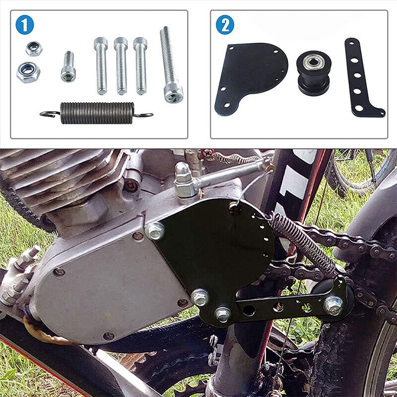 Spring Loaded Chain Tensioner fit for 49cc 66cc 80cc Engine Motorized Bike