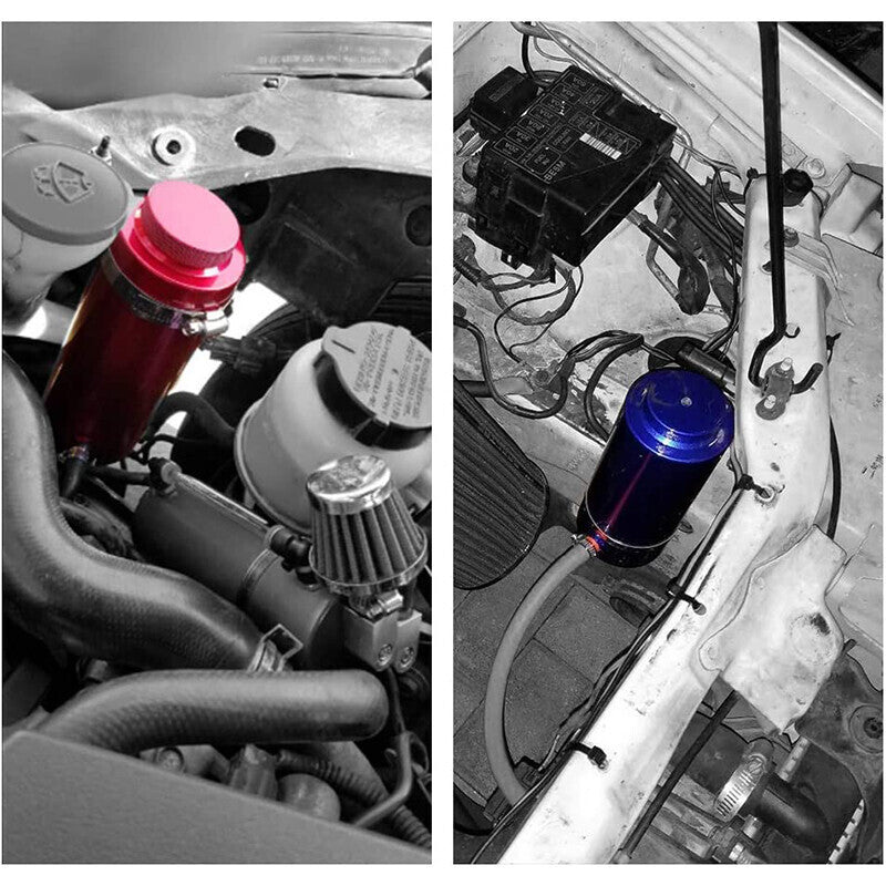 Universal Engine Radiator Coolant Aluminum Catch Tank Overflow Reservoir 800ML
