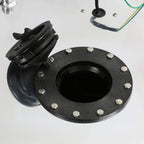 8 Gallon 30.5L Fuel Cell Tank Polished Aluminum Racing Drift with Level Sender