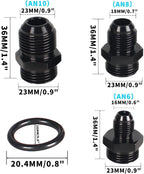 AN6 AN8 AN10 Stainless Steel Inline Fuel Filter High FLOW Cleanable Fitting New