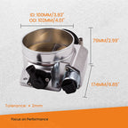 102mm Throttle Body Assembly with TPS IAC Position Sensor for Chevy LSX LS LS1