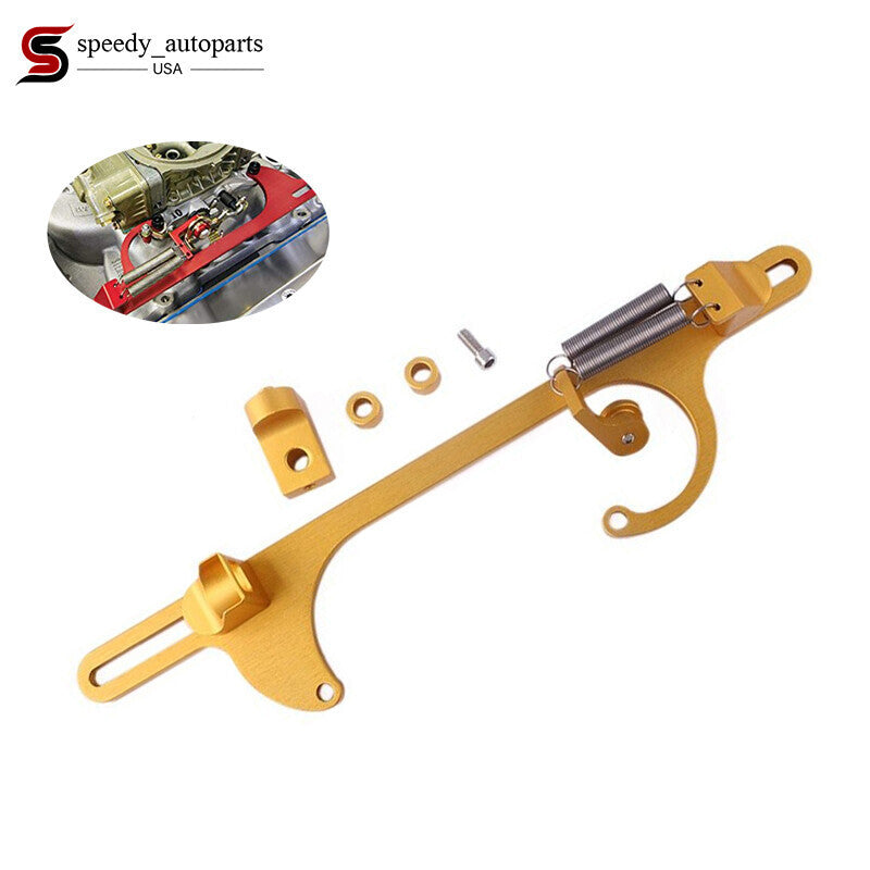 Aluminum Throttle Cable Carb Bracket Carburetor For Holley 4150 Series Gold New