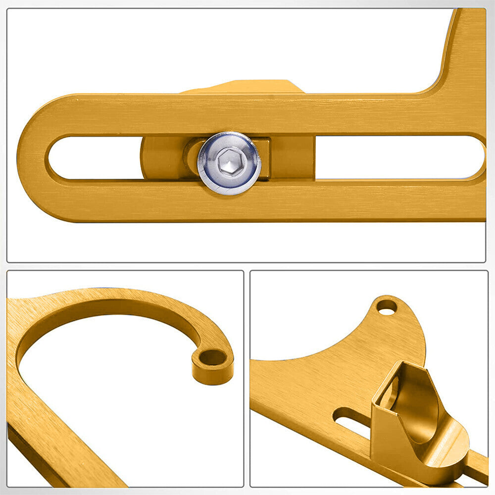 Aluminum Throttle Cable Carb Bracket Carburetor For Holley 4150 Series Gold New