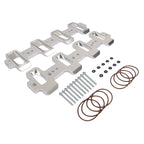 For LS Cathedral Port Cylinder Head to Rectangle Port Intake Manifold Adapters