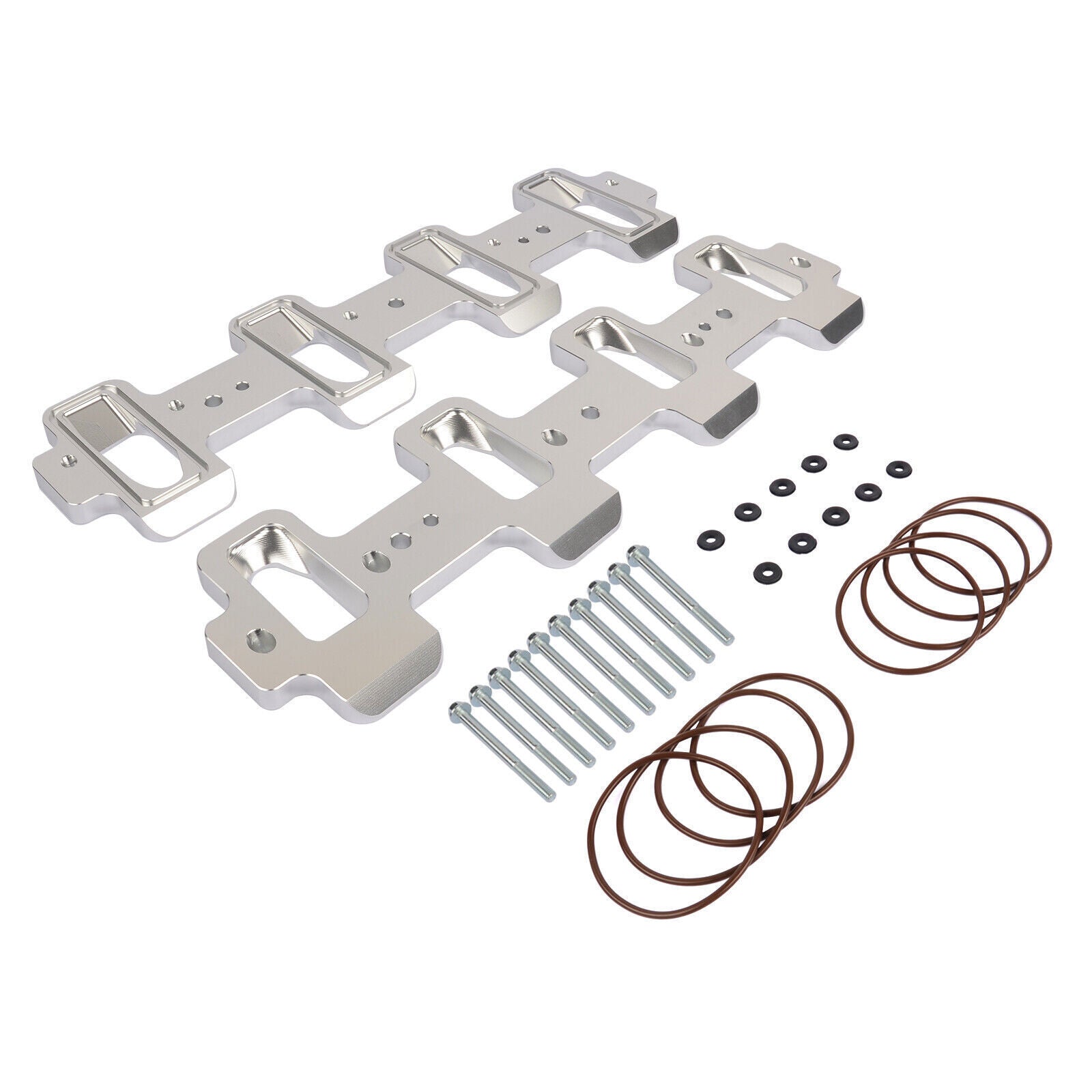 For LS Cathedral Port Cylinder Head to Rectangle Port Intake Manifold Adapters