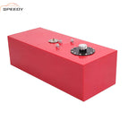 19 Gallon Fuel Cell Gas Tank with Cap & Level Sender Polished Aluminum Top Feed
