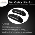 926-132 Left Right Tailgate Glass Hing For Explorer Mercury Mountainee 1998-2002
