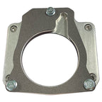Throttle Body Spacer 4Bolt Intake to 3Bolt TB w/Gasket For LS1 Truck Adapter