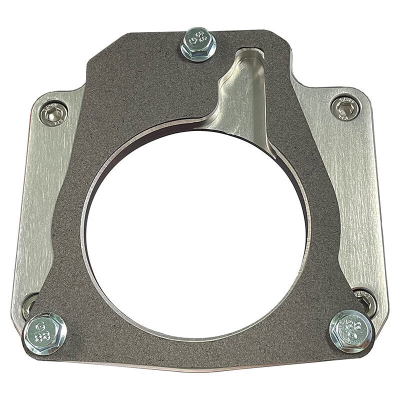 Throttle Body Spacer 4Bolt Intake to 3Bolt TB w/Gasket For LS1 Truck Adapter
