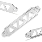 Universal Aluminum Car Battery Tie Down Mount Bracket Brace Bar with Bolts 10"