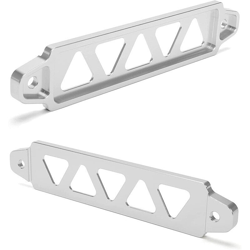 Universal Aluminum Car Battery Tie Down Mount Bracket Brace Bar with Bolts 10"