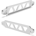 Universal Aluminum Car Battery Tie Down Mount Bracket Brace Bar with Bolts 10"