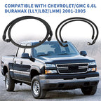 Transmission Cooler Lines Hose Set -10AN For 01-05 GM 6.6L LLY Duramax LB7 New