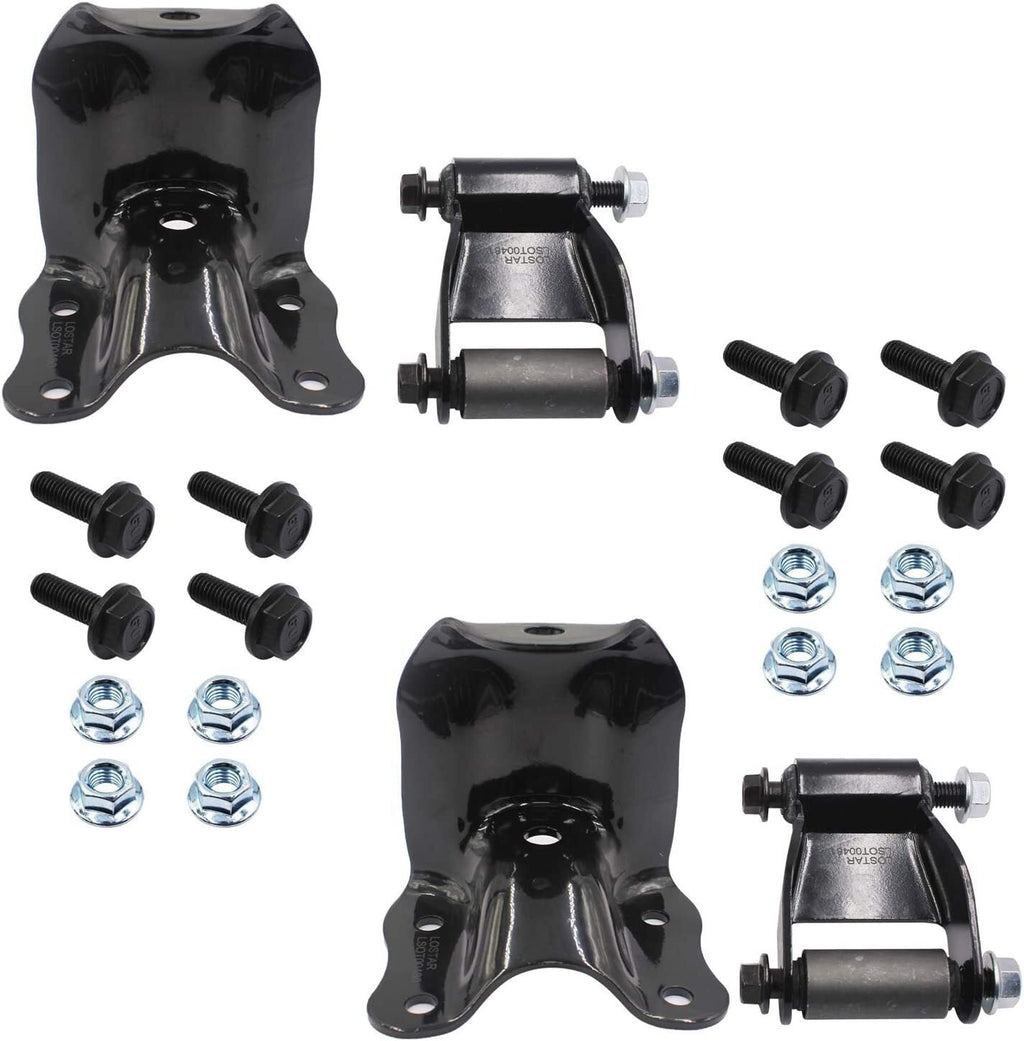 Rear Leaf Spring Hanger Bracket and Shackle Kit for Ford Ranger 722-001 722-010