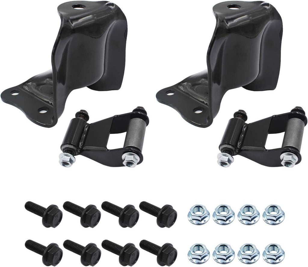 Rear Leaf Spring Hanger Bracket and Shackle Kit for Ford Ranger 722-001 722-010
