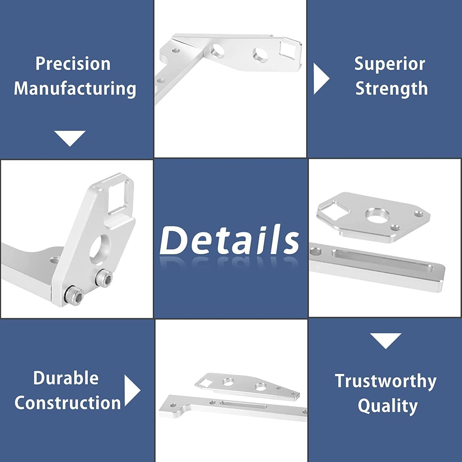 LS1 Throttle Cable Bracket Aluminum For 102mm Sheet Metal Intake Manifold