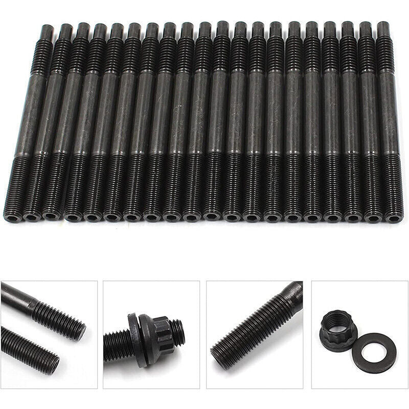 Fit for Chevy LS1 LS6 LS2 97-03 Cylinder Head Stud 4.8L 5.3L 5.7L 6.0L 33380