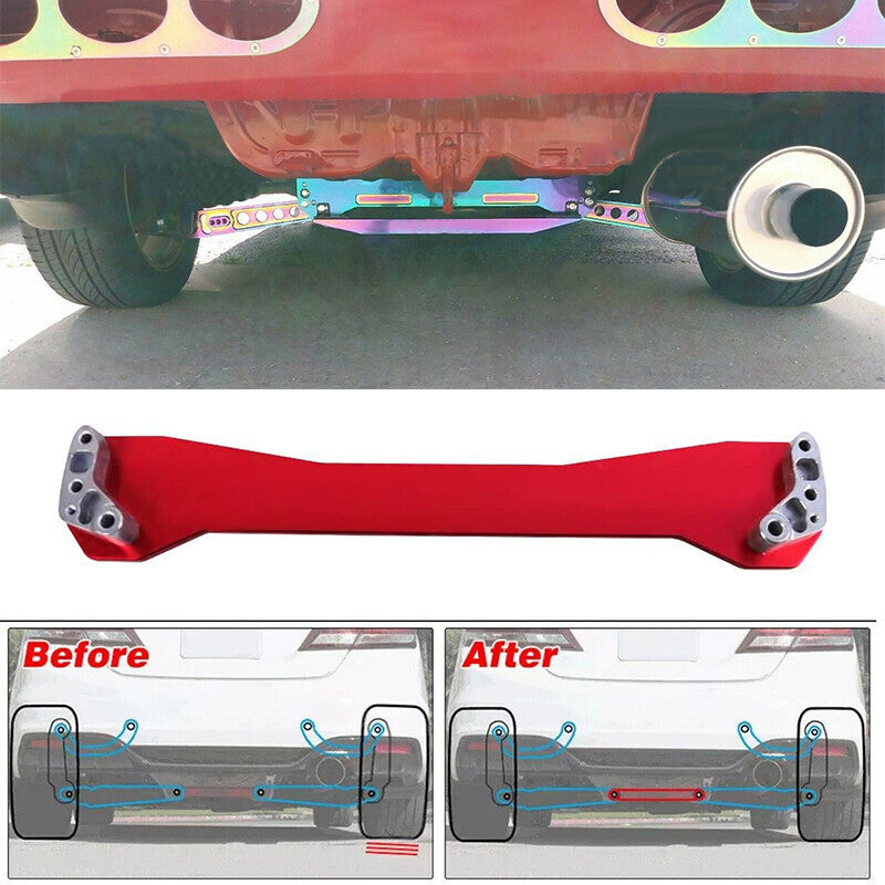 1 Set Lower Control Arm Subframe Brace Tie Bar For 1996-2000 Honda Civic LX GX