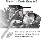 Throttle Cable Bracket For LS1 Sheet Metal Intake Manifold Part Billet Aluminum