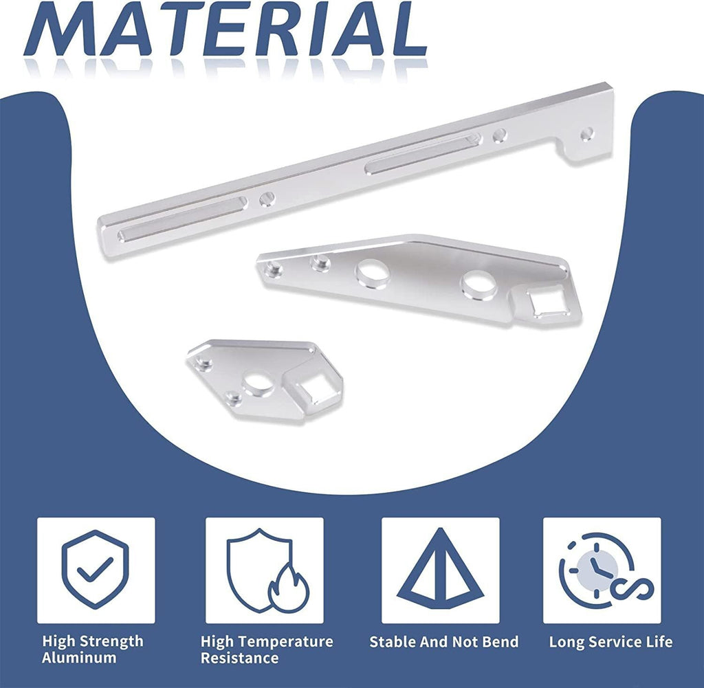 Throttle Cable Bracket For LS1 Sheet Metal Intake Manifold Part Billet Aluminum