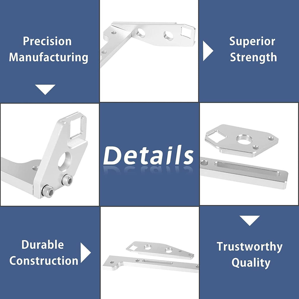 Throttle Cable Bracket For LS1 Sheet Metal Intake Manifold Part Billet Aluminum