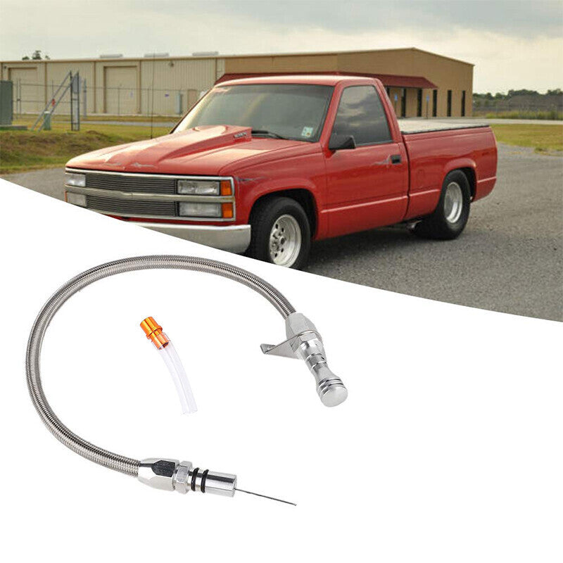 Flexible Stainless Transmission Dipstick for Chevy GM 700R4 R4 Tranny SBC BBC