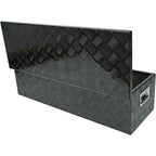 39x13x10 Inch Aluminum Pickup Truck Trunk Bed Tool Box Trailer Storage With Lock