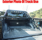 39x13x10 Inch Aluminum Pickup Truck Trunk Bed Tool Box Trailer Storage With Lock