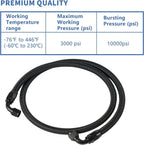 Transmission Cooler Lines Set 10AN -10AN For 2001-2005 GM 6.6L Duramax LB7-LLY