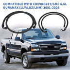 Transmission Cooler Lines Set 10AN -10AN For 2001-2005 GM 6.6L Duramax LB7-LLY