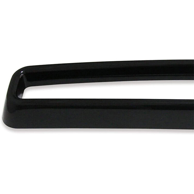 Black Front Grill Mesh Grille Inserts Trim Cover for Dodge Challenger 2015-up