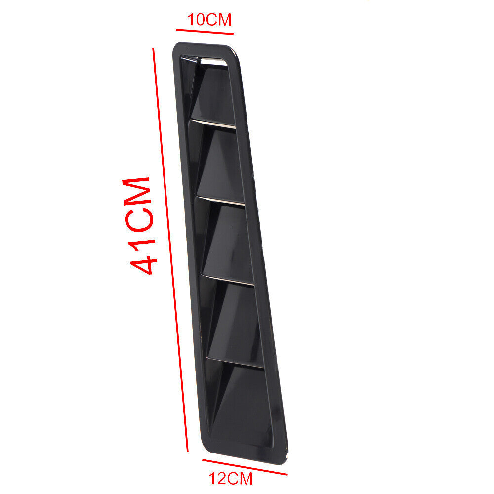 Universal Car Hood Vent Louver Scoop Cover Air Flow Intake Fit For Ford Honda US