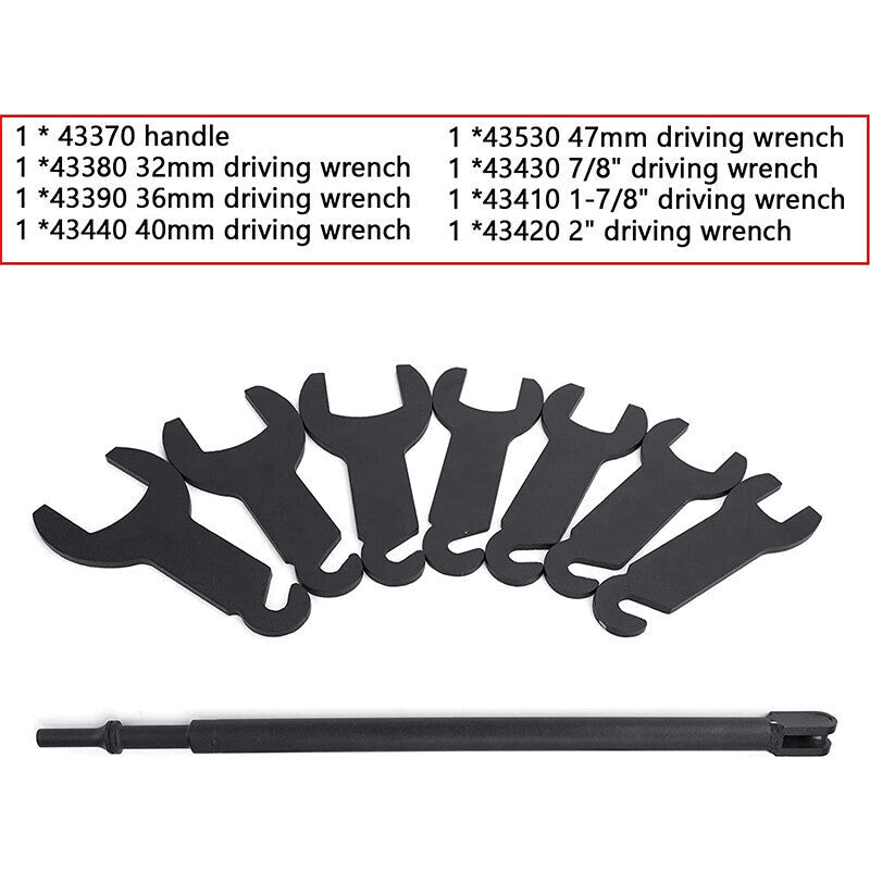 43300 Pneumatic Fan Clutch Wrench Removal Tool Kit Fit for Ford/GM/Chrysler/Jeep
