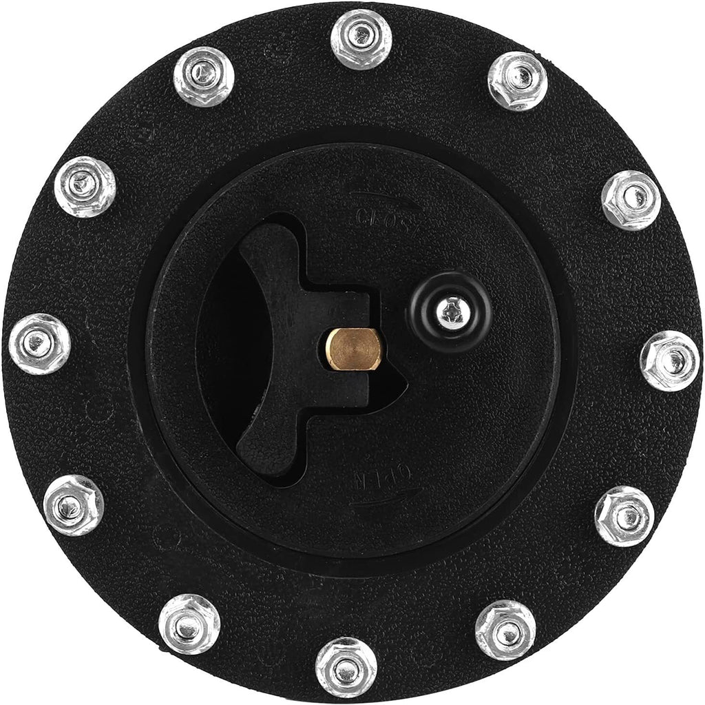 Universal Fuel Cell Gas Tank Filler Cap Twist filler Plate Fittings USA