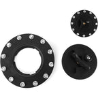 Universal Fuel Cell Gas Tank Filler Cap Twist filler Plate Fittings USA