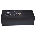 19 Gallon Aluminum Top Feed Fuel Cell Gas Tank+Cap+Level Sender 72L Black