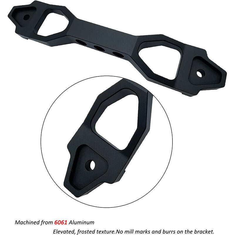 Car Crossbar Battery Hold Down Bracket Holder Storage With J Hook Bolts 10 inch