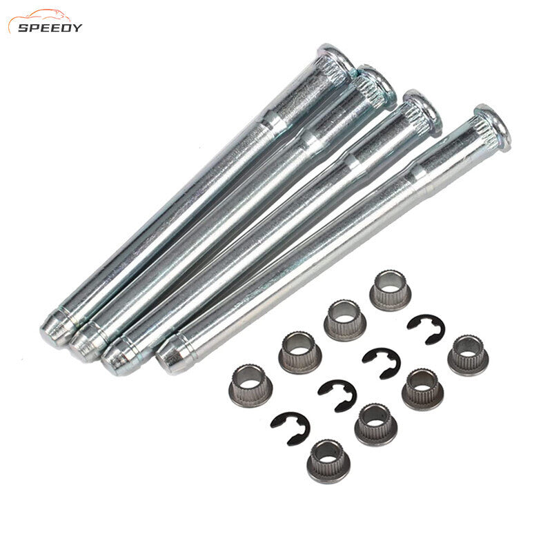 Door Hinge Pin Bushing Kit 4 Sets 93356553 For 94-04 1994-2004 Chevy S10 GMC S15