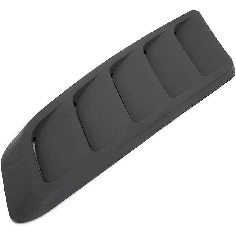 1 Pair Car Air Flow Intake Hood Scoop Vent Louver Panel Bonnet Cover Decor