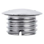 Chrome Flush Pop Up Reservoir Gas Cap Vented Fuel Tank Fits For Harley Davidson