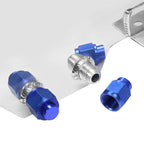 20 Gallon Lightweight Polished Aluminum Race Drift Fuel Cell Tank with Sensor