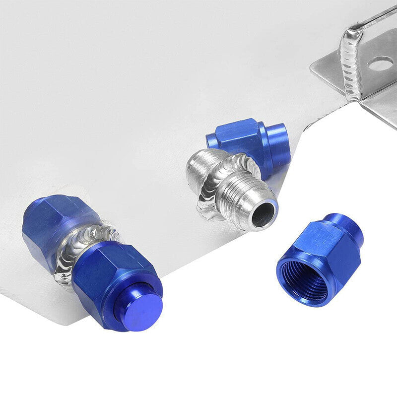 20 Gallon Lightweight Polished Aluminum Race Drift Fuel Cell Tank with Sensor
