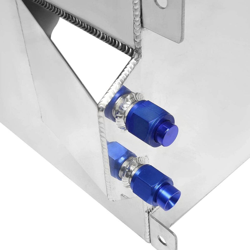 20 Gallon Lightweight Polished Aluminum Race Drift Fuel Cell Tank with Sensor